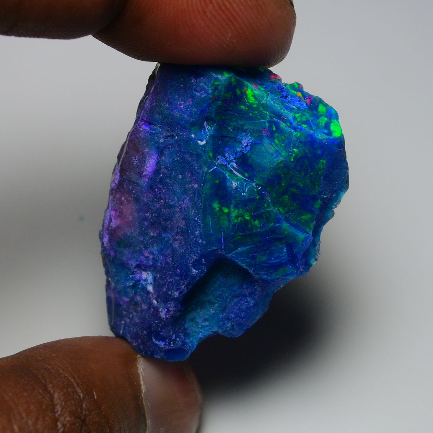Very Rare Bi-Color Opal Rough 53.45 Cts Natural Ethiopian Opal Raw Jewelry Grade