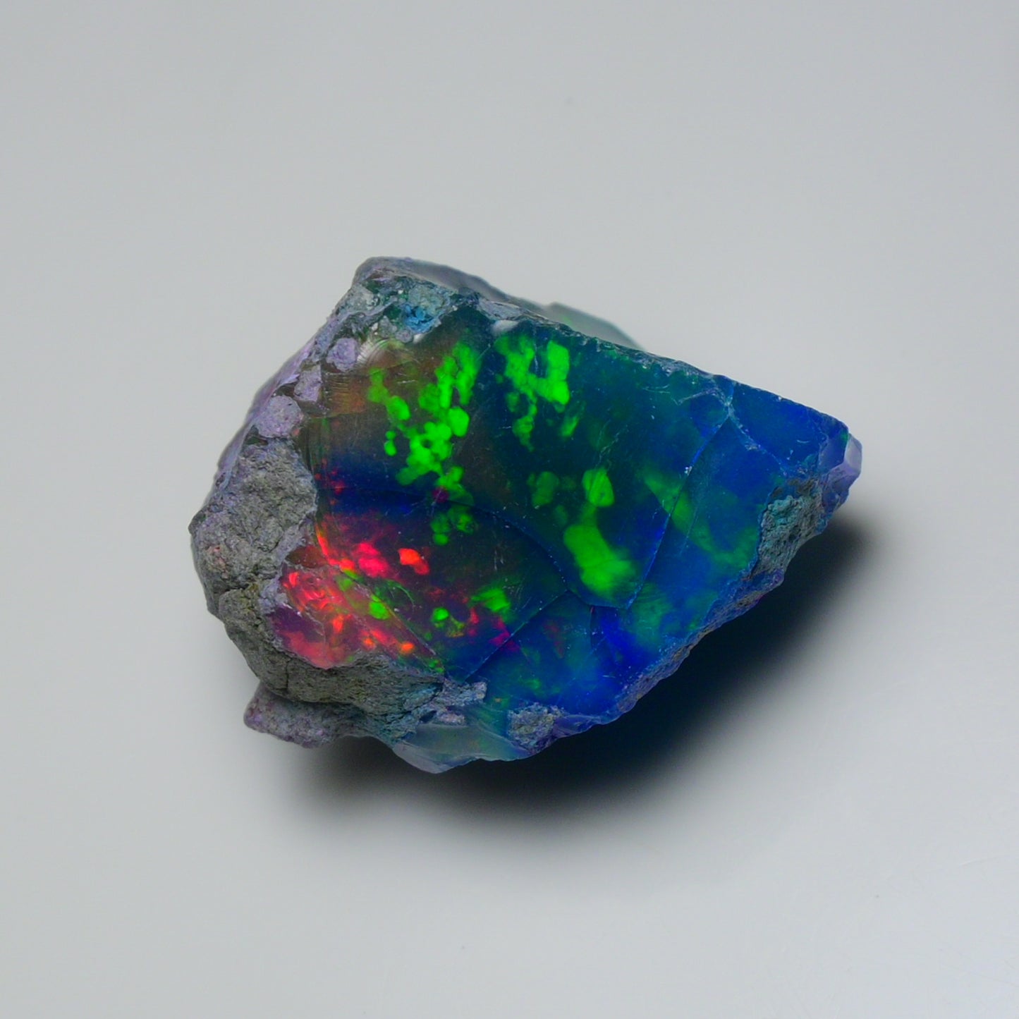 Very Rare Bi-Color Opal Rough 68.40 Cts Natural Ethiopian Opal Raw Jewelry Grade