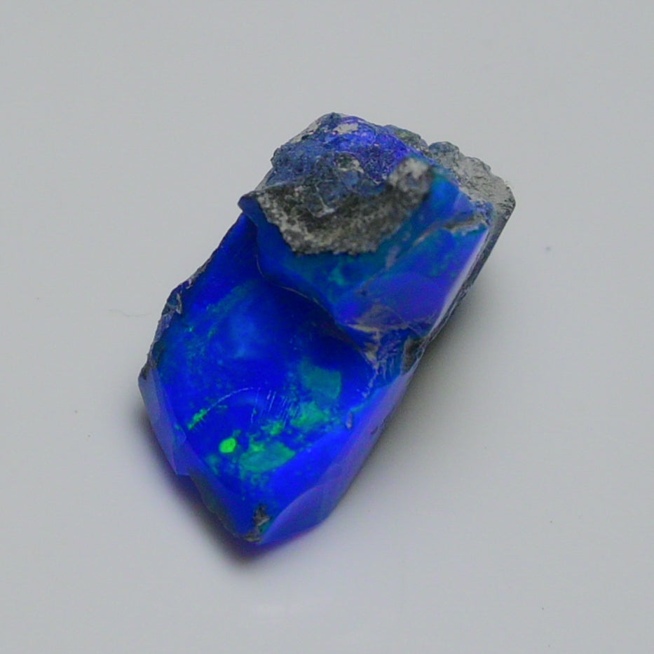 Rare Blue Opal 9.35 Carats | Natural Blue Ethiopian Opal Rough - Ready for Cutting & Jewelry!