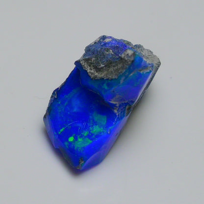 Rare Blue Opal 9.35 Carats | Natural Blue Ethiopian Opal Rough - Ready for Cutting & Jewelry!