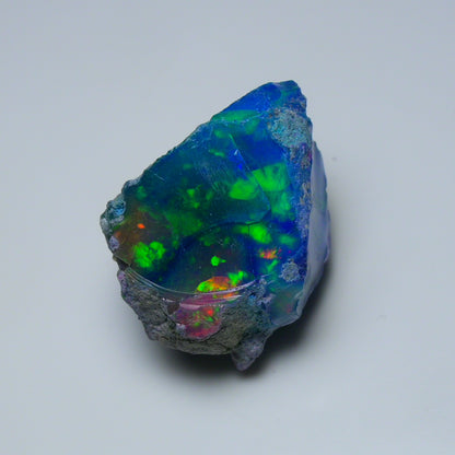 Very Rare Bi-Color Opal Rough 68.40 Cts Natural Ethiopian Opal Raw Jewelry Grade