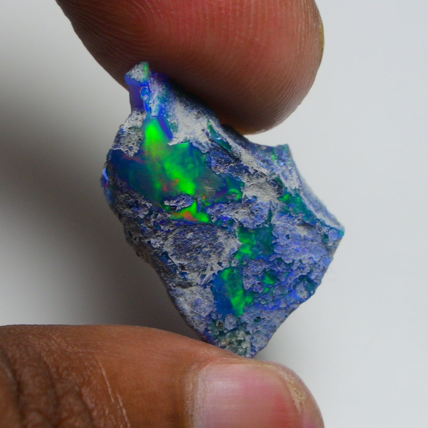 Rare Blue Opal 11.70 Carats | Natural Blue Ethiopian Opal Rough - Ready for Cutting & Jewelry!