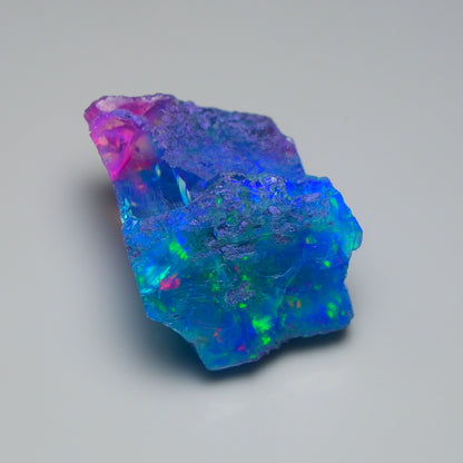 Very Rare Bi-Color Opal Rough 63.85 Cts Natural Ethiopian Opal Raw Jewelry Grade