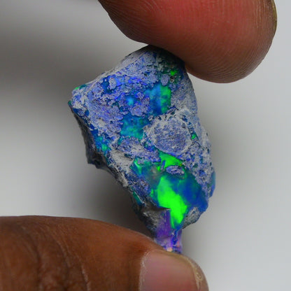 Rare Blue Opal 11.70 Carats | Natural Blue Ethiopian Opal Rough - Ready for Cutting & Jewelry!