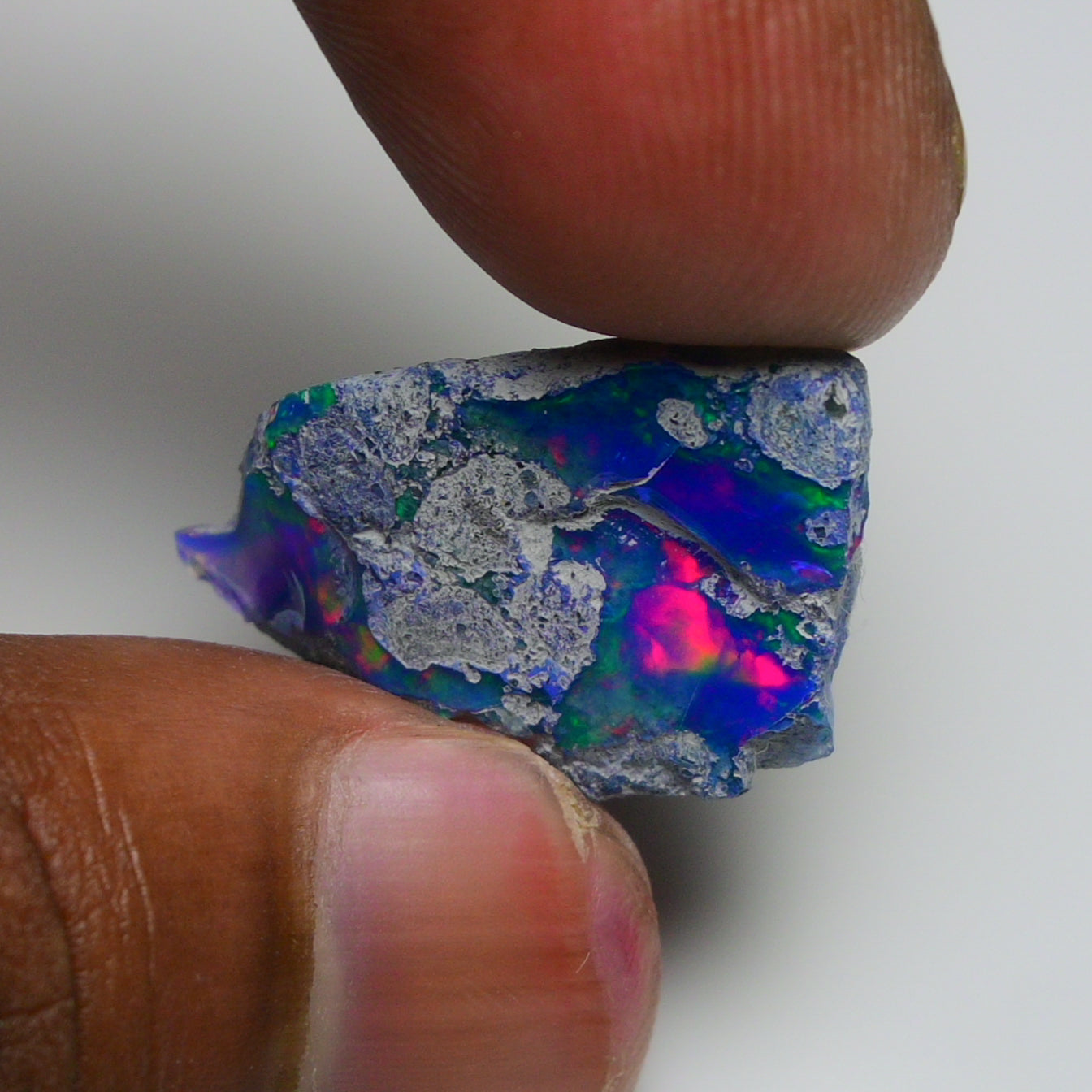 Rare Blue Opal 11.70 Carats | Natural Blue Ethiopian Opal Rough - Ready for Cutting & Jewelry!