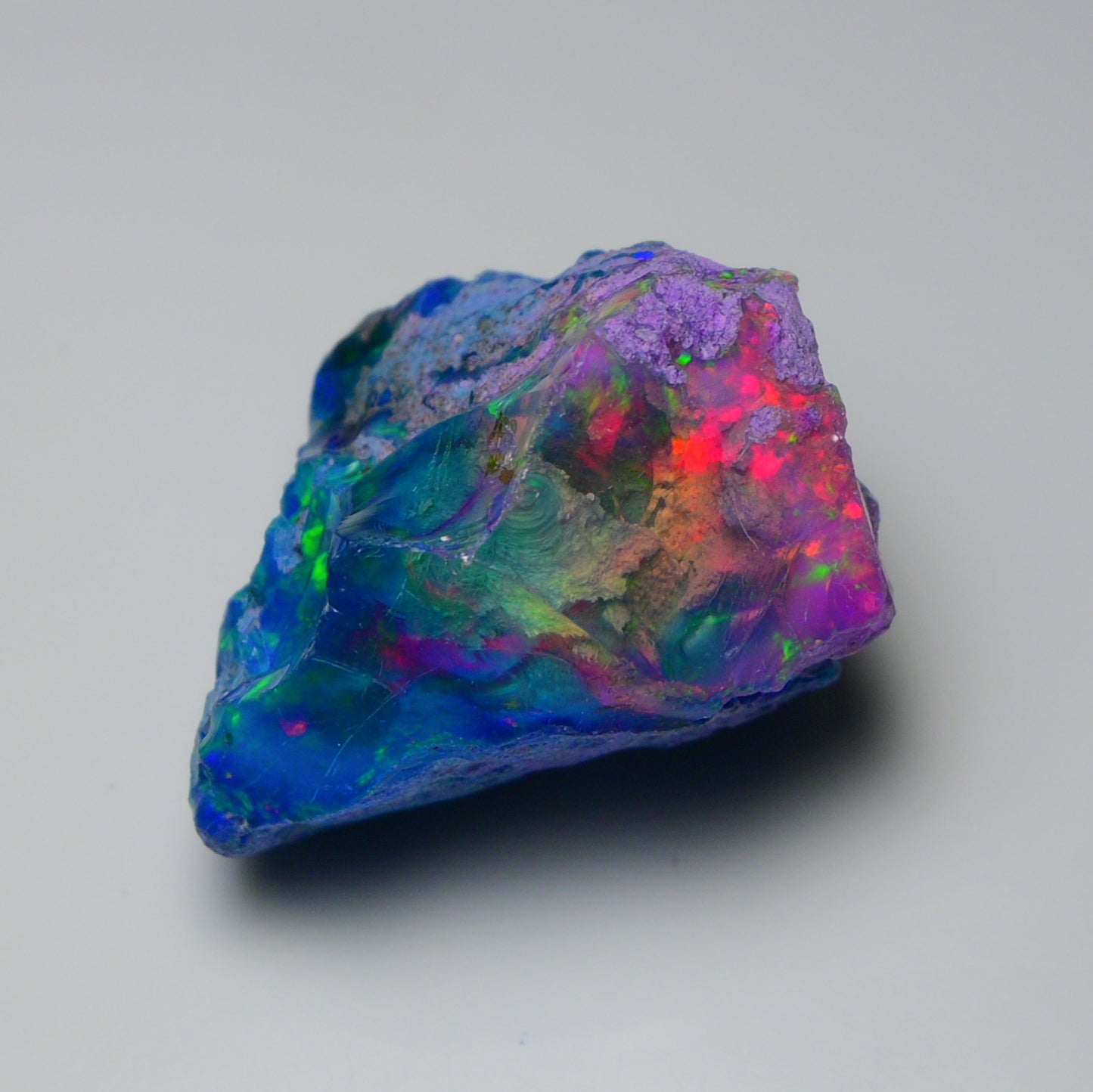 Very Rare Bi-Color Opal Rough 72.95 Cts Natural Ethiopian Opal Raw Jewelry Grade