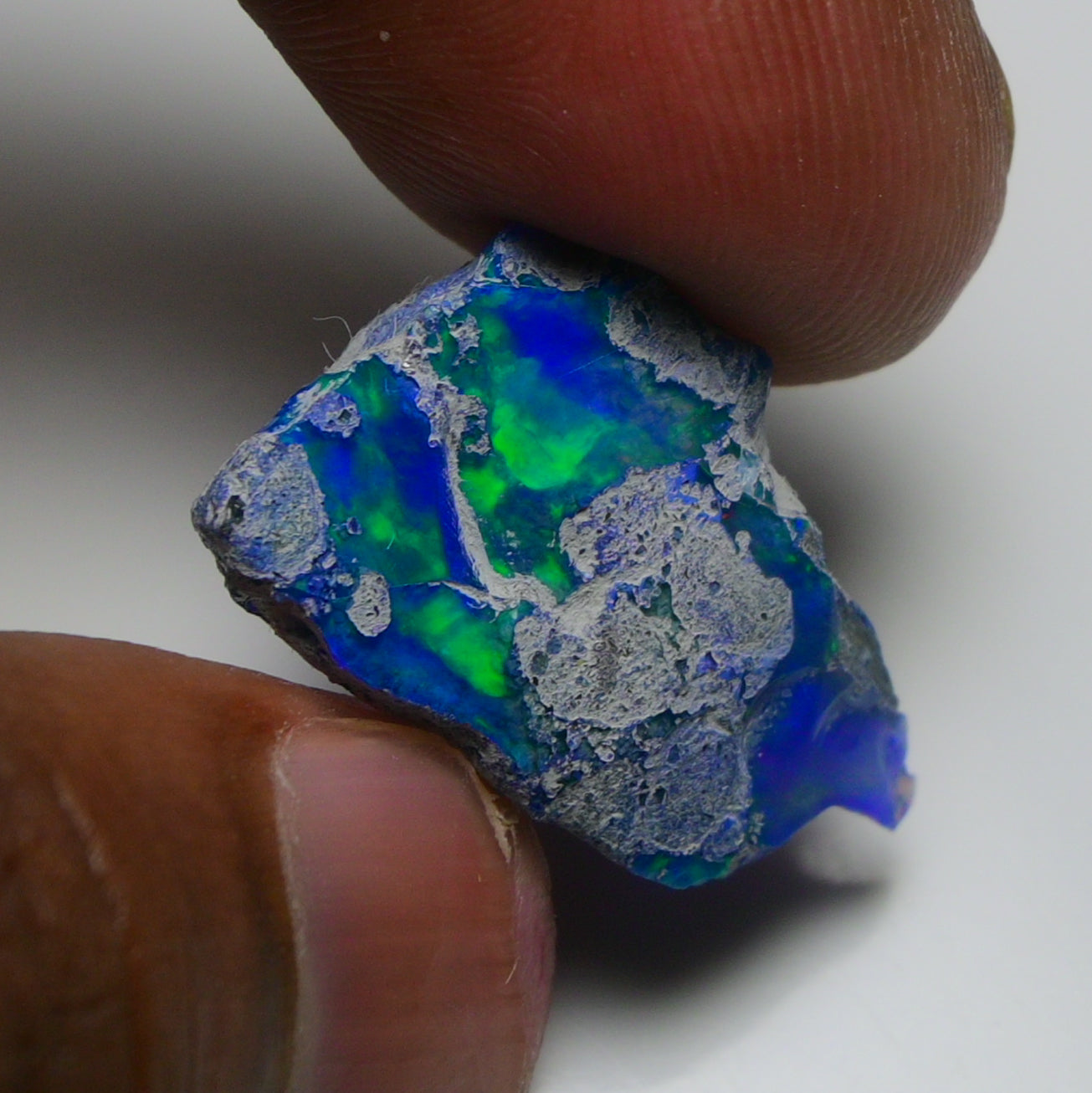 Rare Blue Opal 11.70 Carats | Natural Blue Ethiopian Opal Rough - Ready for Cutting & Jewelry!