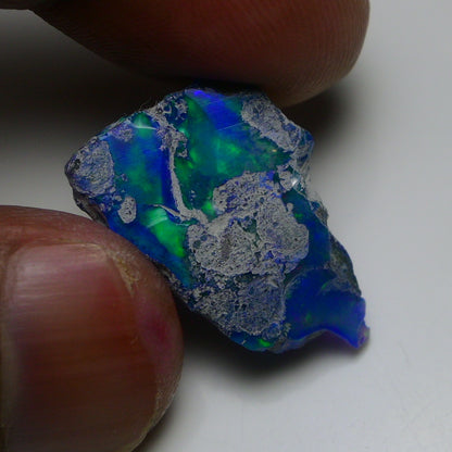 Rare Blue Opal 11.70 Carats | Natural Blue Ethiopian Opal Rough - Ready for Cutting & Jewelry!