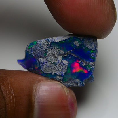 Rare Blue Opal 11.70 Carats | Natural Blue Ethiopian Opal Rough - Ready for Cutting & Jewelry!