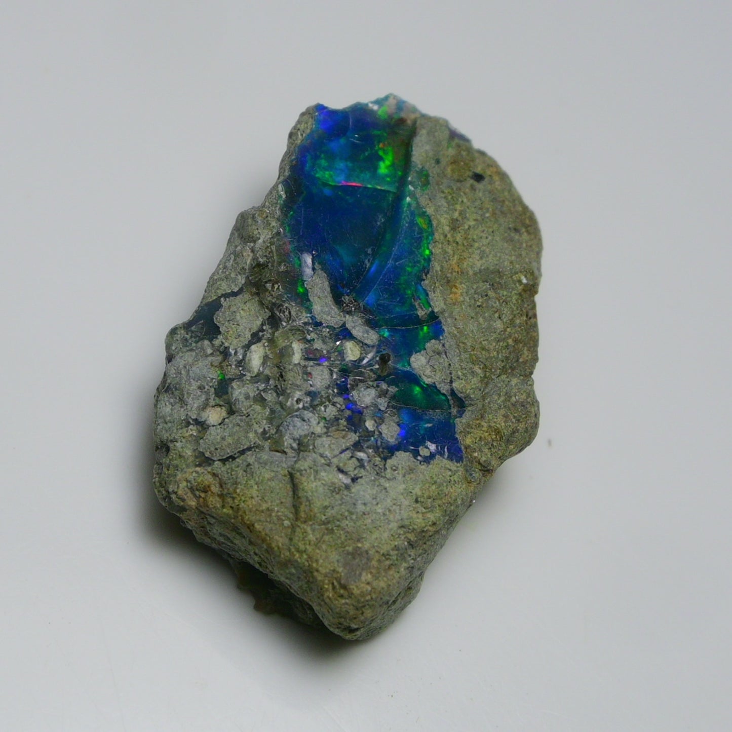 Black Opal 38.55 Carats | Natural Black Ethiopian Opal Rough - Ready for Cutting & Jewelry!