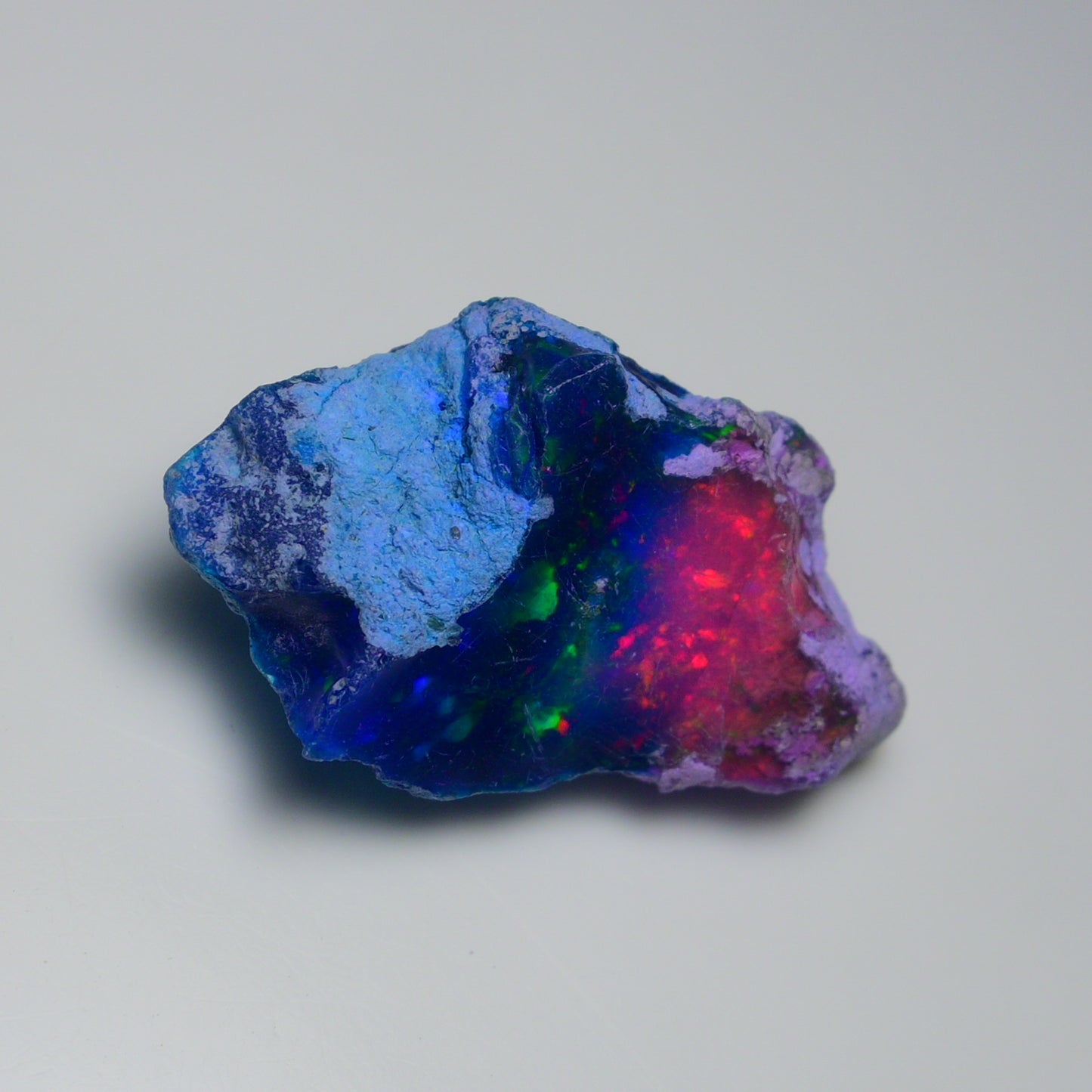 Very Rare Bi-Color Opal Rough 48.20 Cts Natural Ethiopian Opal Raw Jewelry Grade