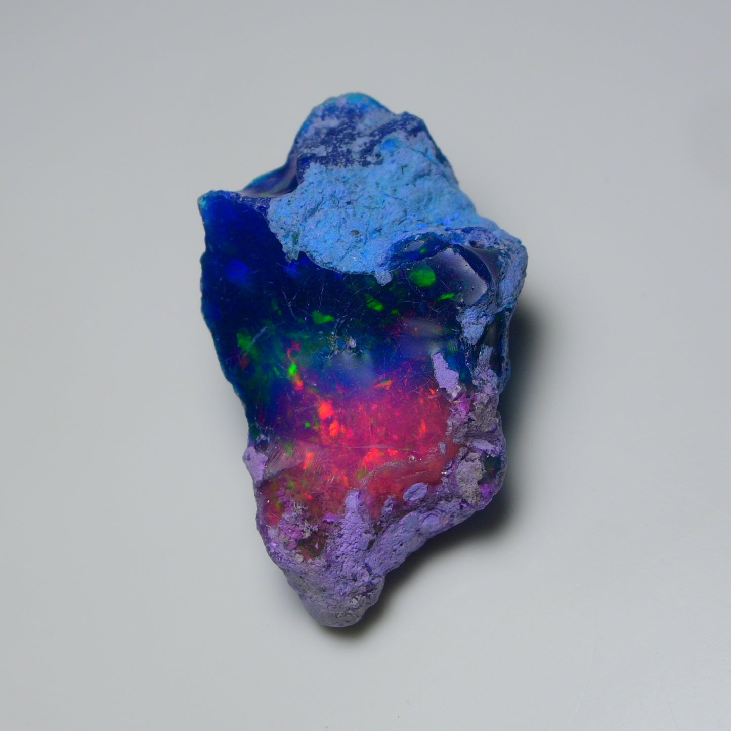 Very Rare Bi-Color Opal Rough 48.20 Cts Natural Ethiopian Opal Raw Jewelry Grade