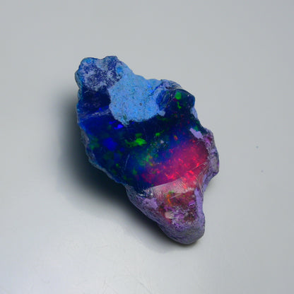Very Rare Bi-Color Opal Rough 48.20 Cts Natural Ethiopian Opal Raw Jewelry Grade
