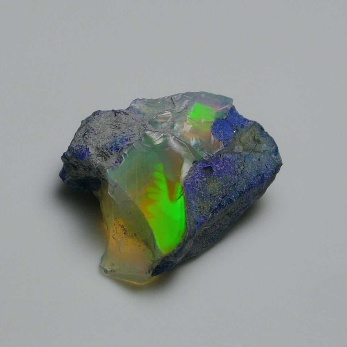 Rare Blue Opal 8.00 Carats | Natural Blue Ethiopian Opal Rough - Ready for Cutting & Jewelry!