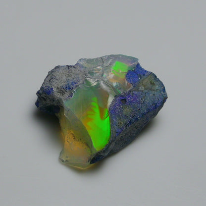 Rare Blue Opal 8.00 Carats | Natural Blue Ethiopian Opal Rough - Ready for Cutting & Jewelry!