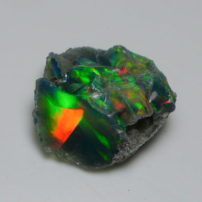 Black Opal 10.50 Carats | Natural Black Ethiopian Opal Rough - Ready for Cutting & Jewelry!