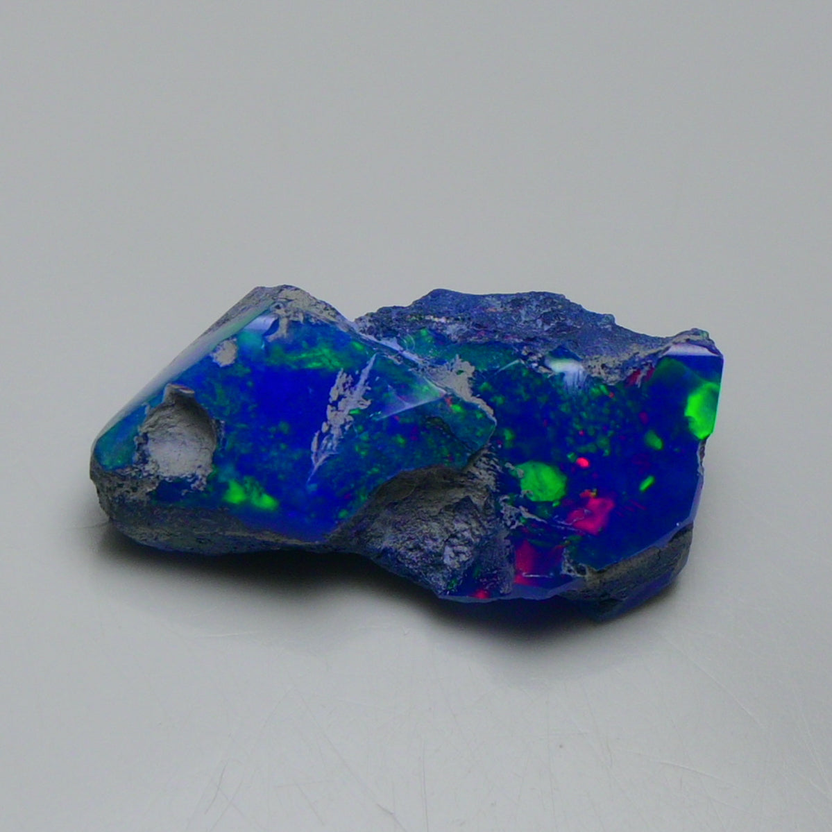 Rare Blue Opal 13.20 Carats | Natural Blue Ethiopian Opal Rough - Ready for Cutting & Jewelry!