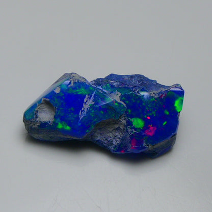Rare Blue Opal 13.20 Carats | Natural Blue Ethiopian Opal Rough - Ready for Cutting & Jewelry!