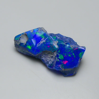 Rare Blue Opal 13.20 Carats | Natural Blue Ethiopian Opal Rough - Ready for Cutting & Jewelry!