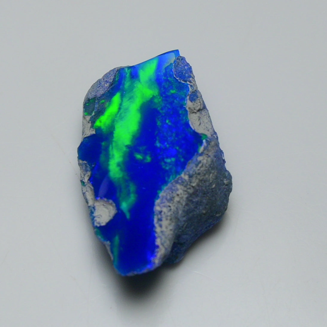 Rare Blue Opal 12.00 Carats | Natural Blue Ethiopian Opal Rough - Ready for Cutting & Jewelry!