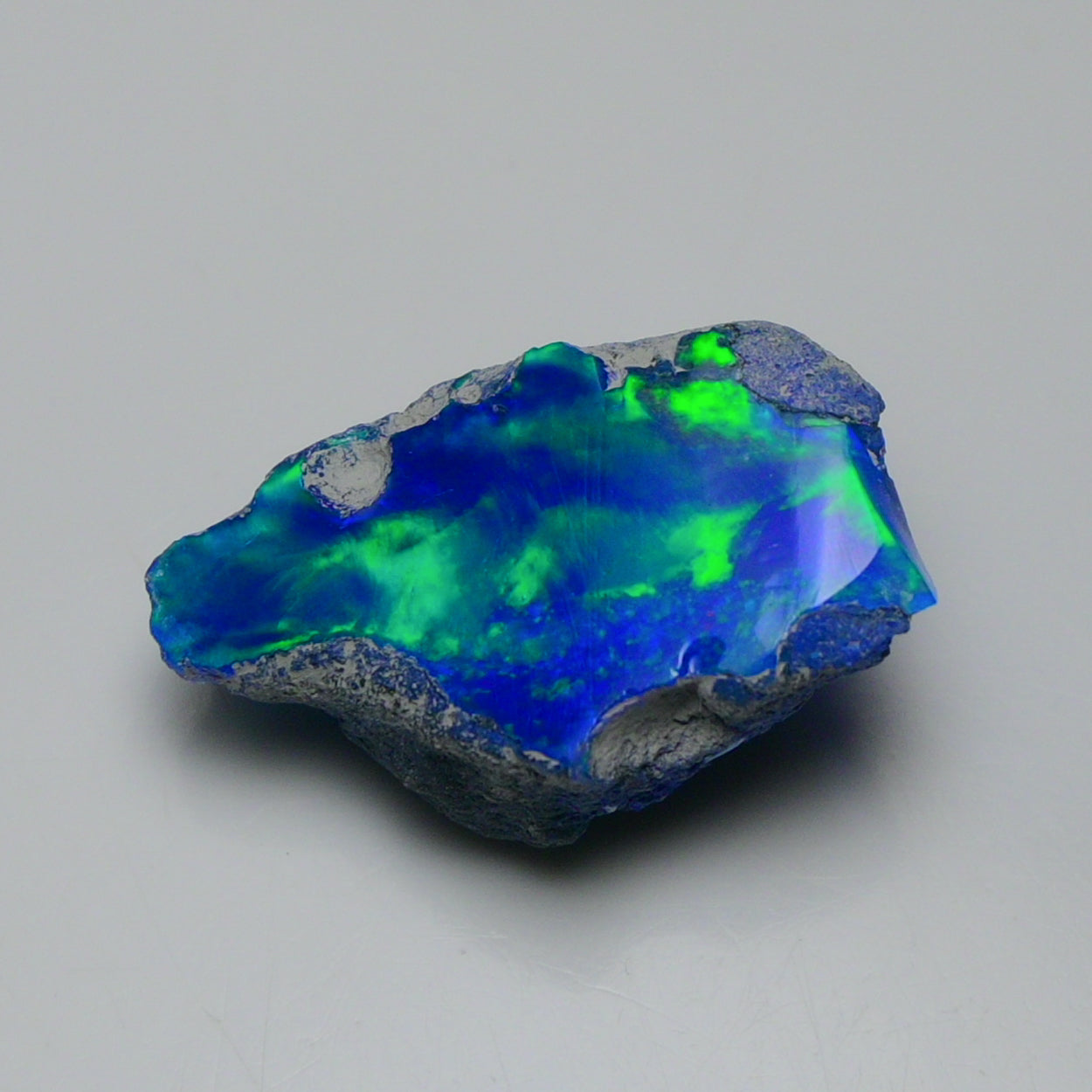 Rare Blue Opal 12.00 Carats | Natural Blue Ethiopian Opal Rough - Ready for Cutting & Jewelry!