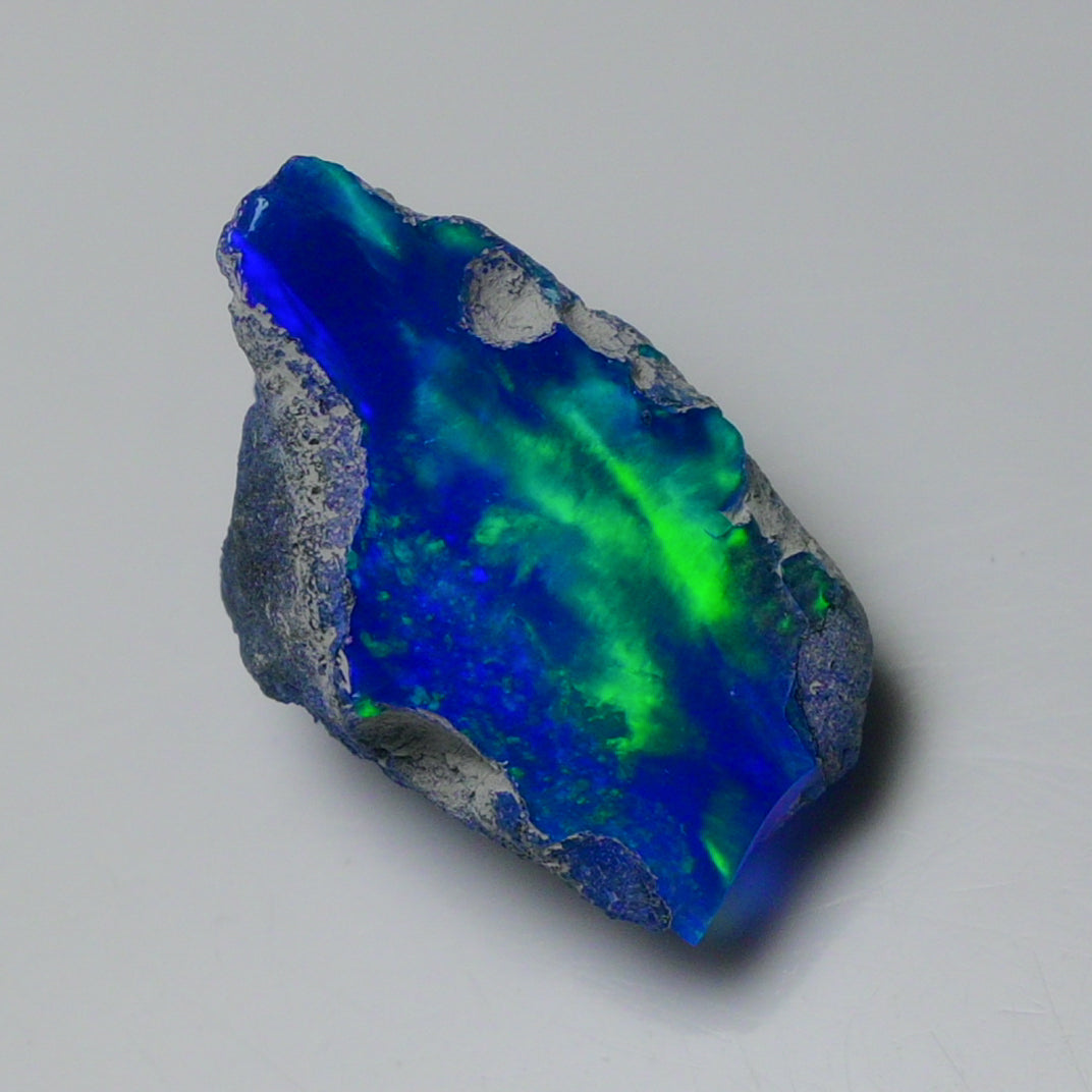 Rare Blue Opal 12.00 Carats | Natural Blue Ethiopian Opal Rough - Ready for Cutting & Jewelry!
