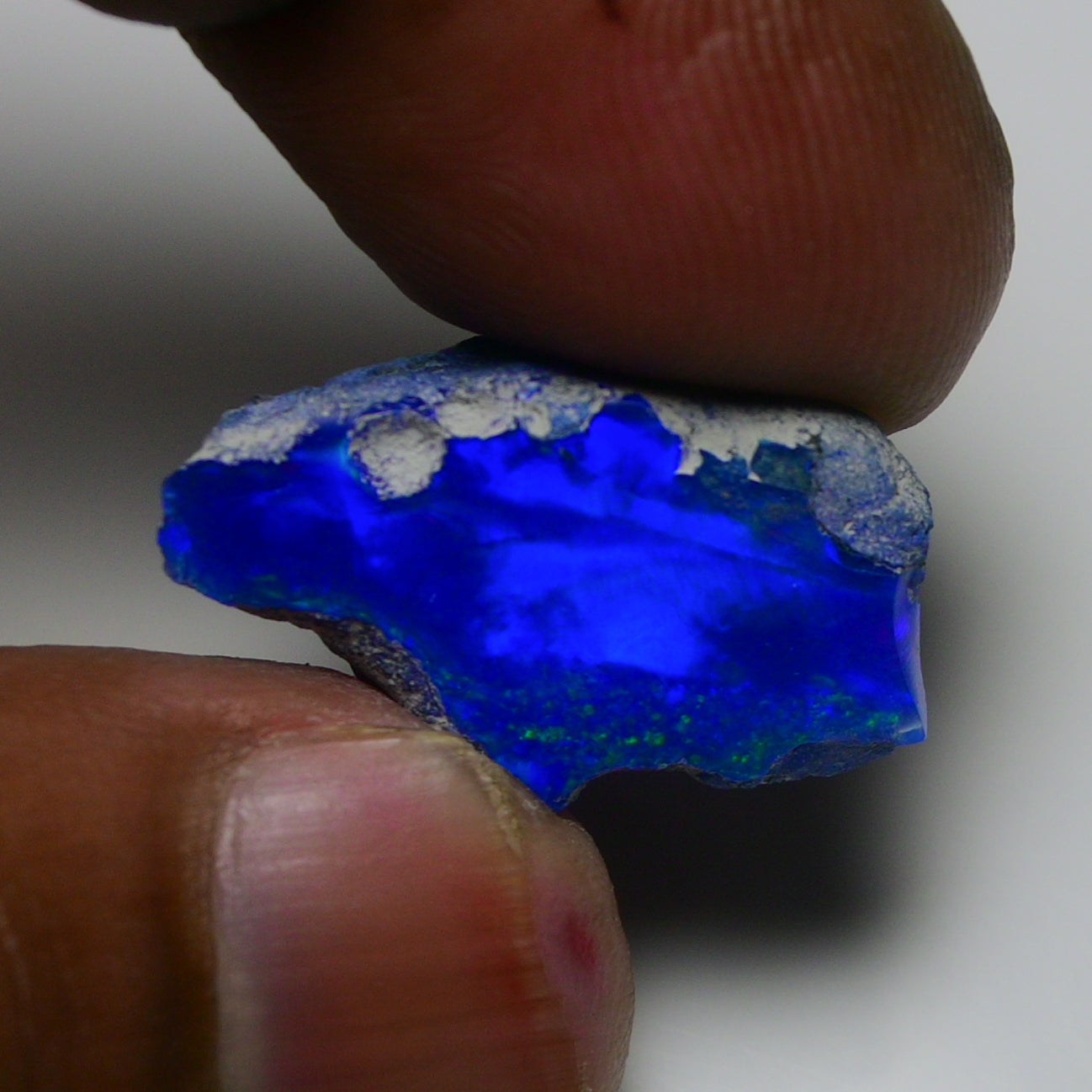 Rare Blue Opal 12.00 Carats | Natural Blue Ethiopian Opal Rough - Ready for Cutting & Jewelry!