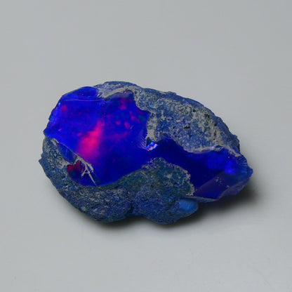 Rare Blue Opal 12.75 Carats | Natural Blue Ethiopian Opal Rough - Ready for Cutting & Jewelry!