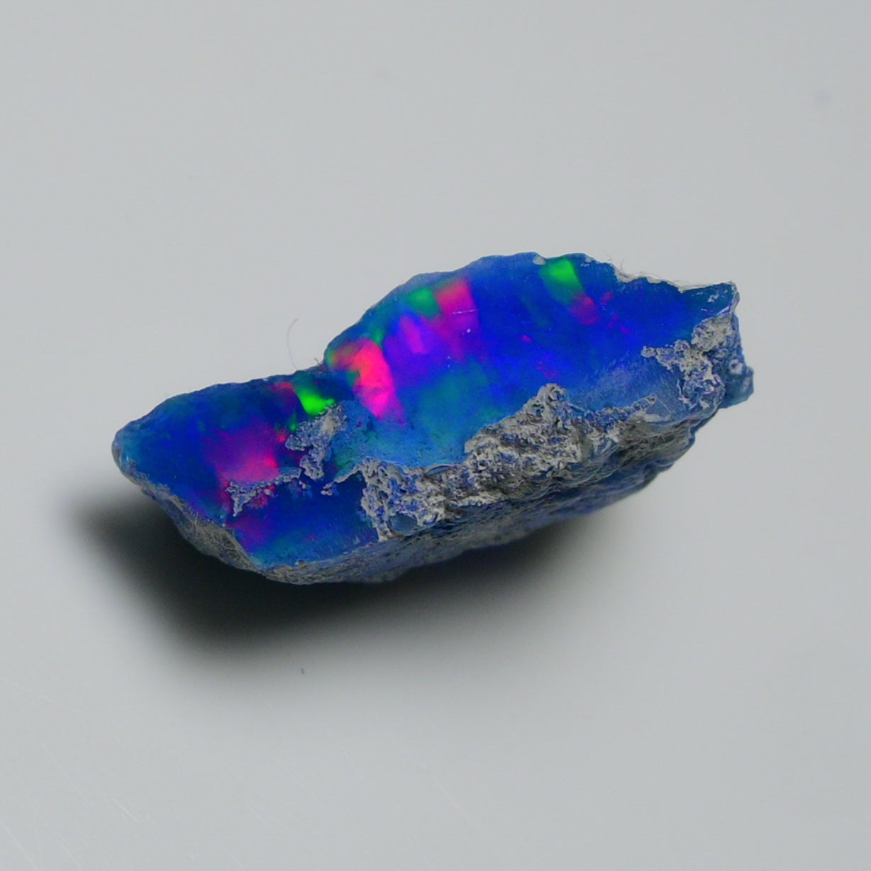 Rare Blue Opal 13.90 Carats | Natural Blue Ethiopian Opal Rough - Ready for Cutting & Jewelry!