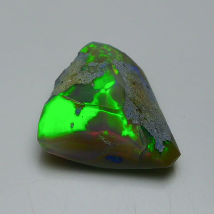 Rare Black Opal 13.00 Carats | Natural Black Ethiopian Opal Rough - Ready for Cutting & Jewelry!