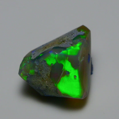Rare Black Opal 13.00 Carats | Natural Black Ethiopian Opal Rough - Ready for Cutting & Jewelry!