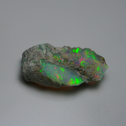 Rare White Opal 35.60 Carats | Natural White Ethiopian Opal Rough - Ready for Cutting & Jewelry!