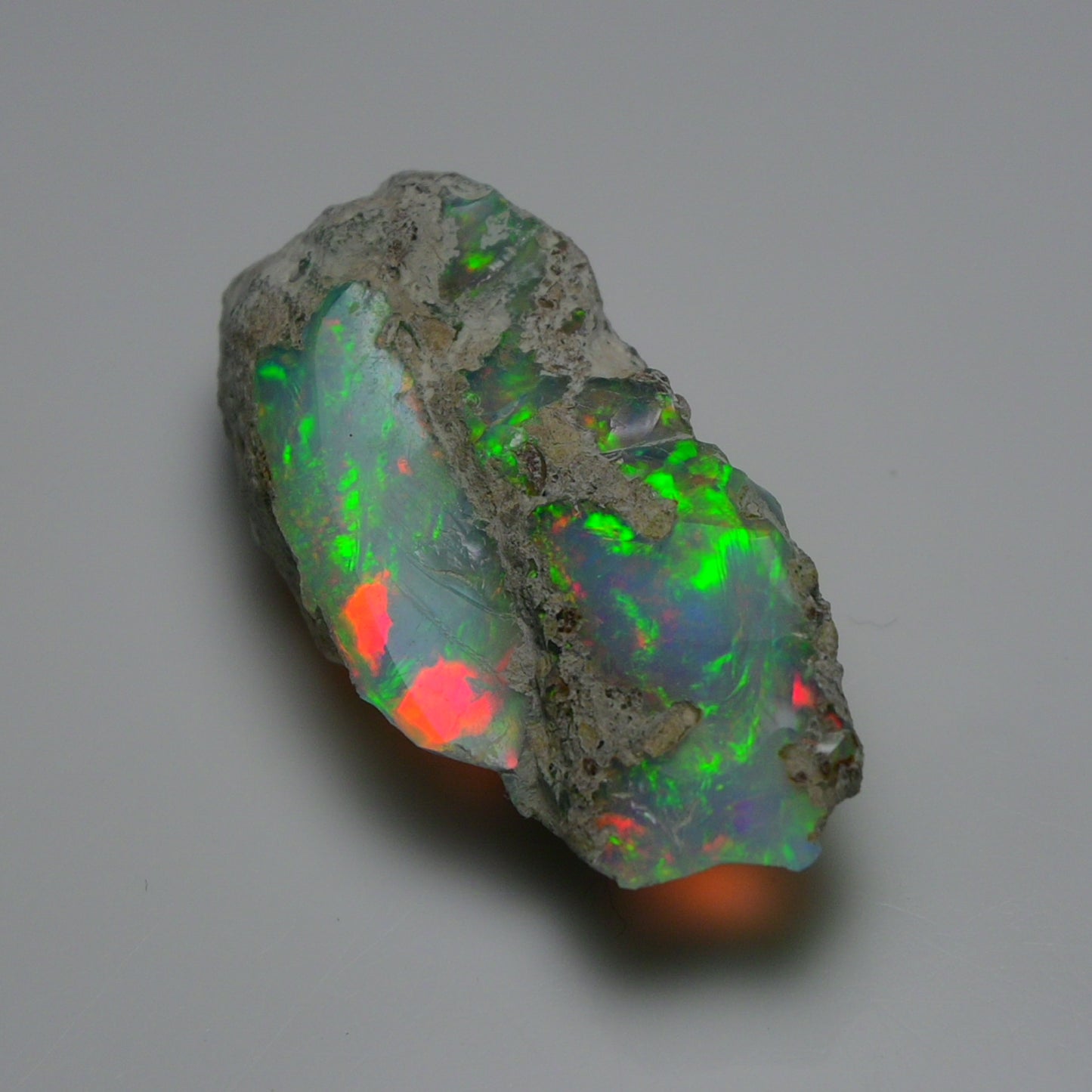 Rare White Opal 35.60 Carats | Natural White Ethiopian Opal Rough - Ready for Cutting & Jewelry!