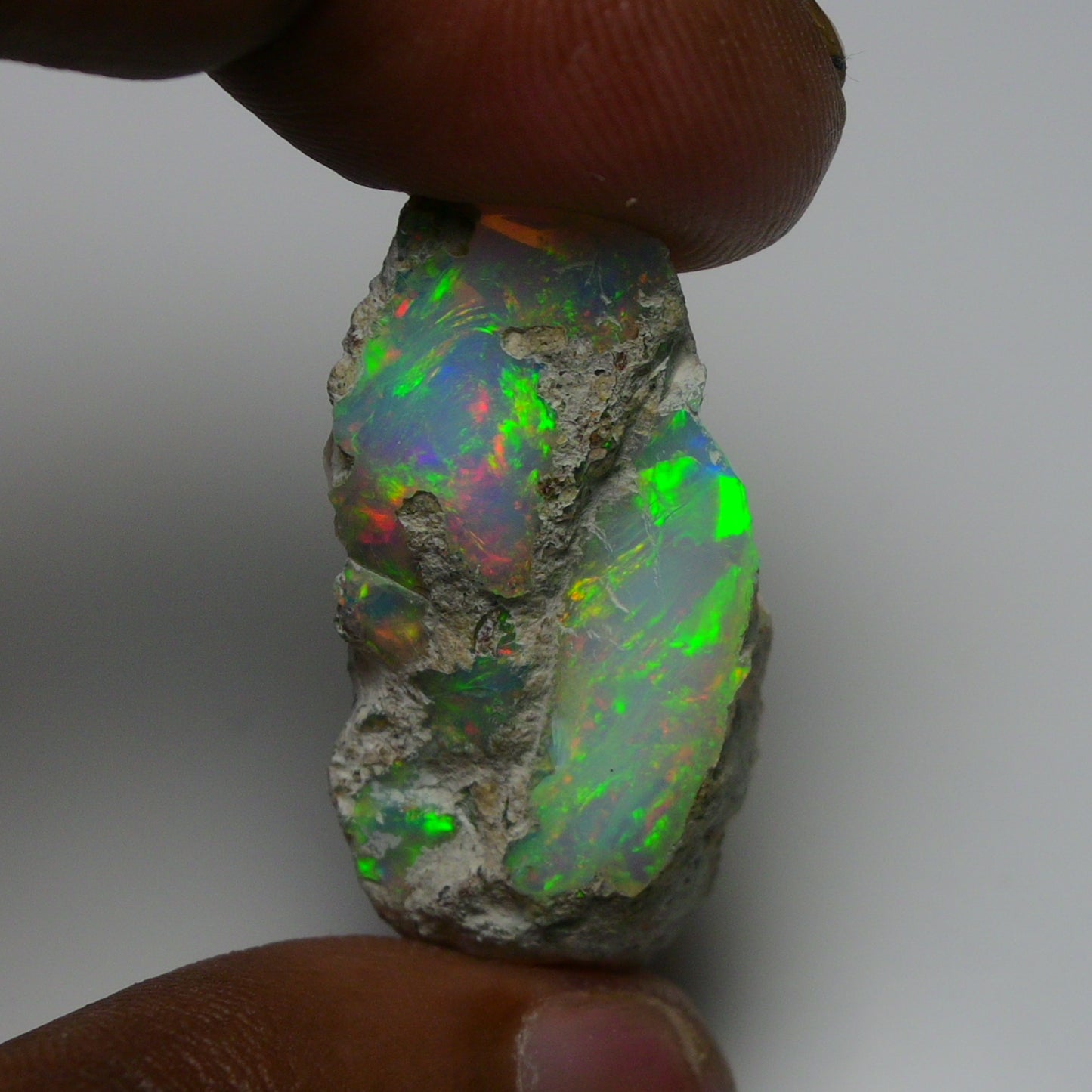 Rare White Opal 35.60 Carats | Natural White Ethiopian Opal Rough - Ready for Cutting & Jewelry!