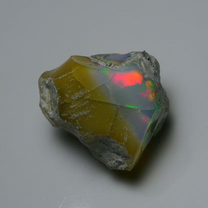 Rare White Opal 35.85 Carats | Natural White Ethiopian Opal Rough - Ready for Cutting & Jewelry!