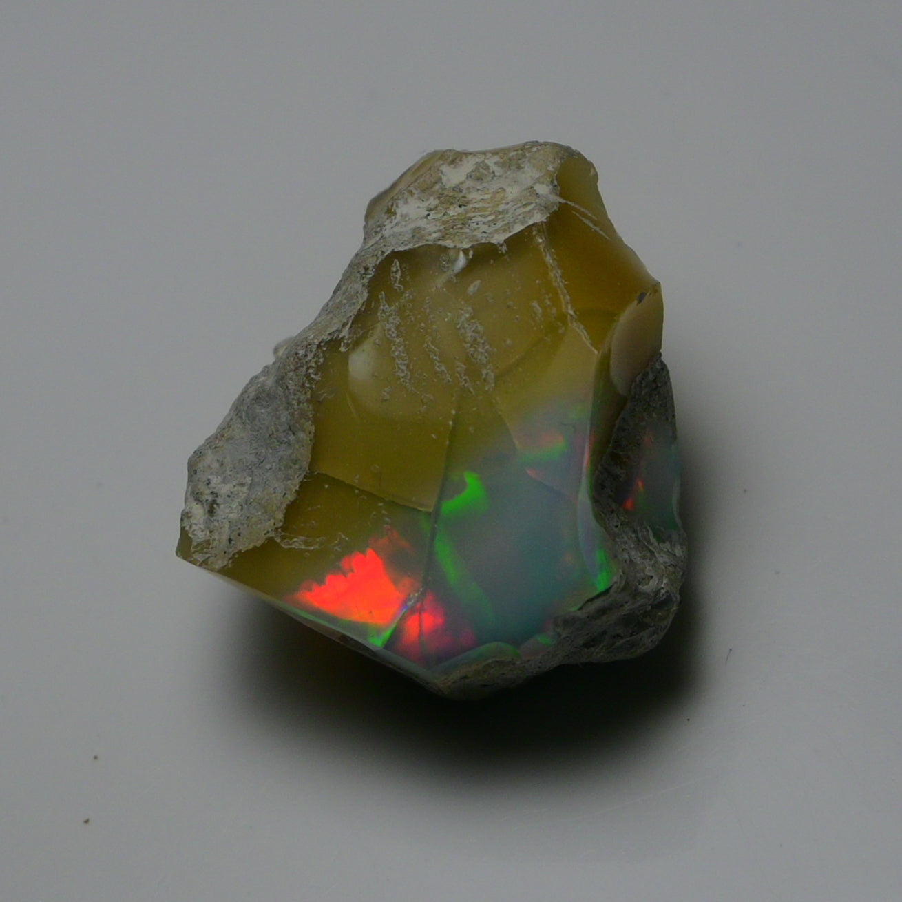 Rare White Opal 35.85 Carats | Natural White Ethiopian Opal Rough - Ready for Cutting & Jewelry!