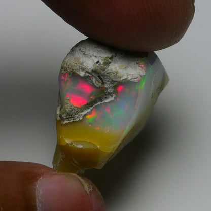 Rare White Opal 35.85 Carats | Natural White Ethiopian Opal Rough - Ready for Cutting & Jewelry!