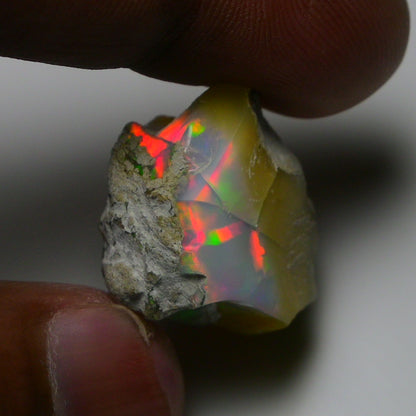Rare White Opal 35.85 Carats | Natural White Ethiopian Opal Rough - Ready for Cutting & Jewelry!