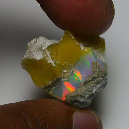 Rare White Opal 35.85 Carats | Natural White Ethiopian Opal Rough - Ready for Cutting & Jewelry!