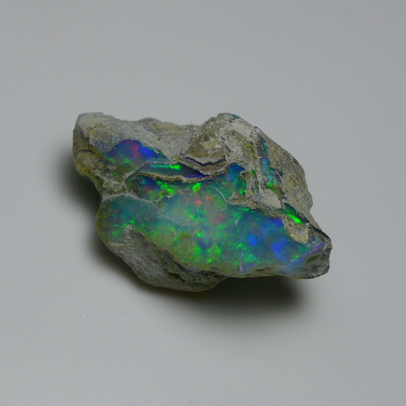 Rare White Opal 25.70 Carats | Natural White Ethiopian Opal Rough - Ready for Cutting & Jewelry!