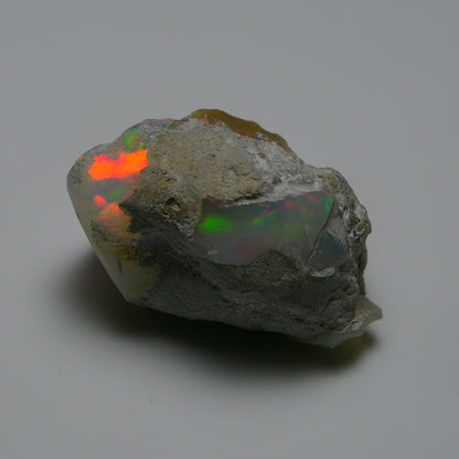 Rare White Opal 22.15 Carats | Natural White Ethiopian Opal Rough - Ready for Cutting & Jewelry!