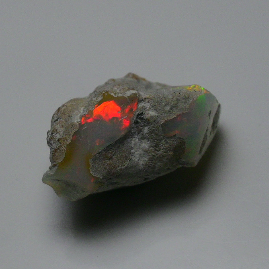 Rare White Opal 22.15 Carats | Natural White Ethiopian Opal Rough - Ready for Cutting & Jewelry!