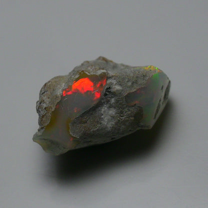 Rare White Opal 22.15 Carats | Natural White Ethiopian Opal Rough - Ready for Cutting & Jewelry!