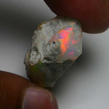 Rare White Opal 22.15 Carats | Natural White Ethiopian Opal Rough - Ready for Cutting & Jewelry!