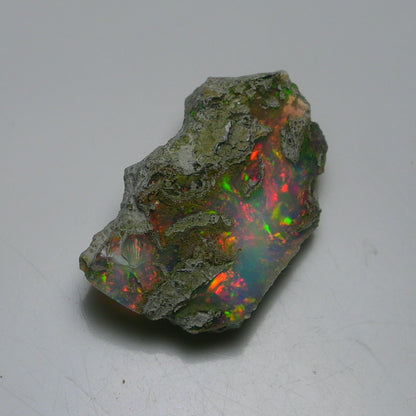 Rare White Opal 17.75 Carats | Natural White Ethiopian Opal Rough - Ready for Cutting & Jewelry!