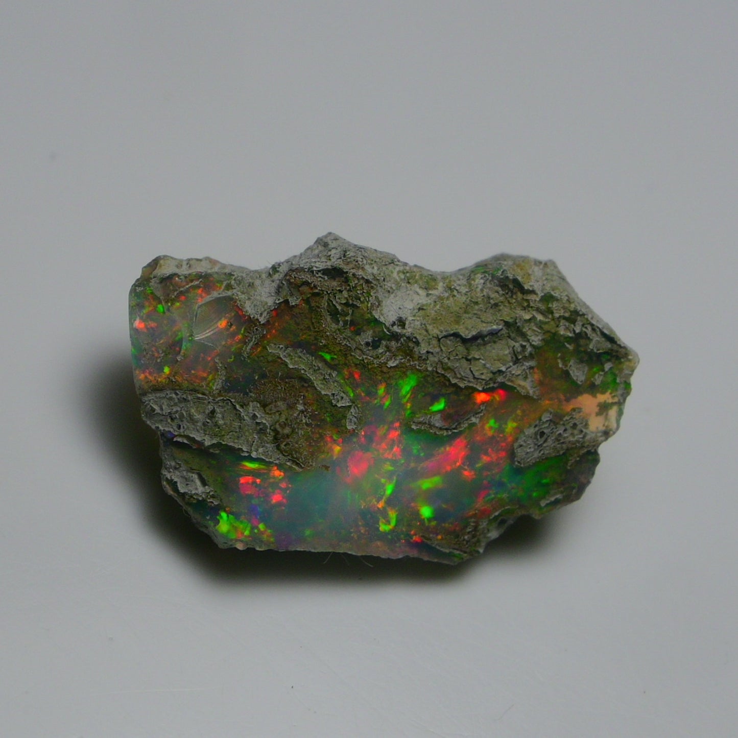 Rare White Opal 17.75 Carats | Natural White Ethiopian Opal Rough - Ready for Cutting & Jewelry!