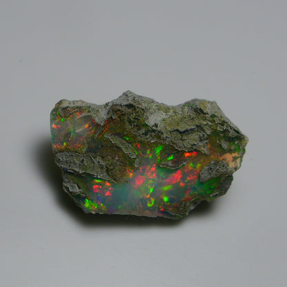 Rare White Opal 17.75 Carats | Natural White Ethiopian Opal Rough - Ready for Cutting & Jewelry!