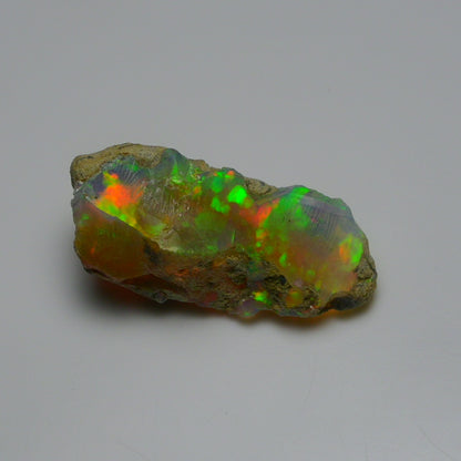 Rare White Opal 15.70 Carats | Natural White Ethiopian Opal Rough - Ready for Cutting & Jewelry!