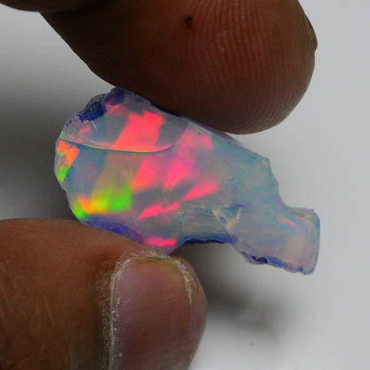 Rare Black Opal 13.10 Carats | Natural Black Ethiopian Opal Rough - Ready for Cutting & Jewelry!