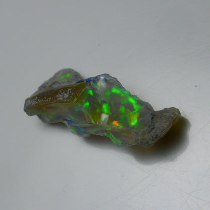 Rare Black Opal 14.05 Carats | Natural Black Ethiopian Opal Rough - Ready for Cutting & Jewelry!